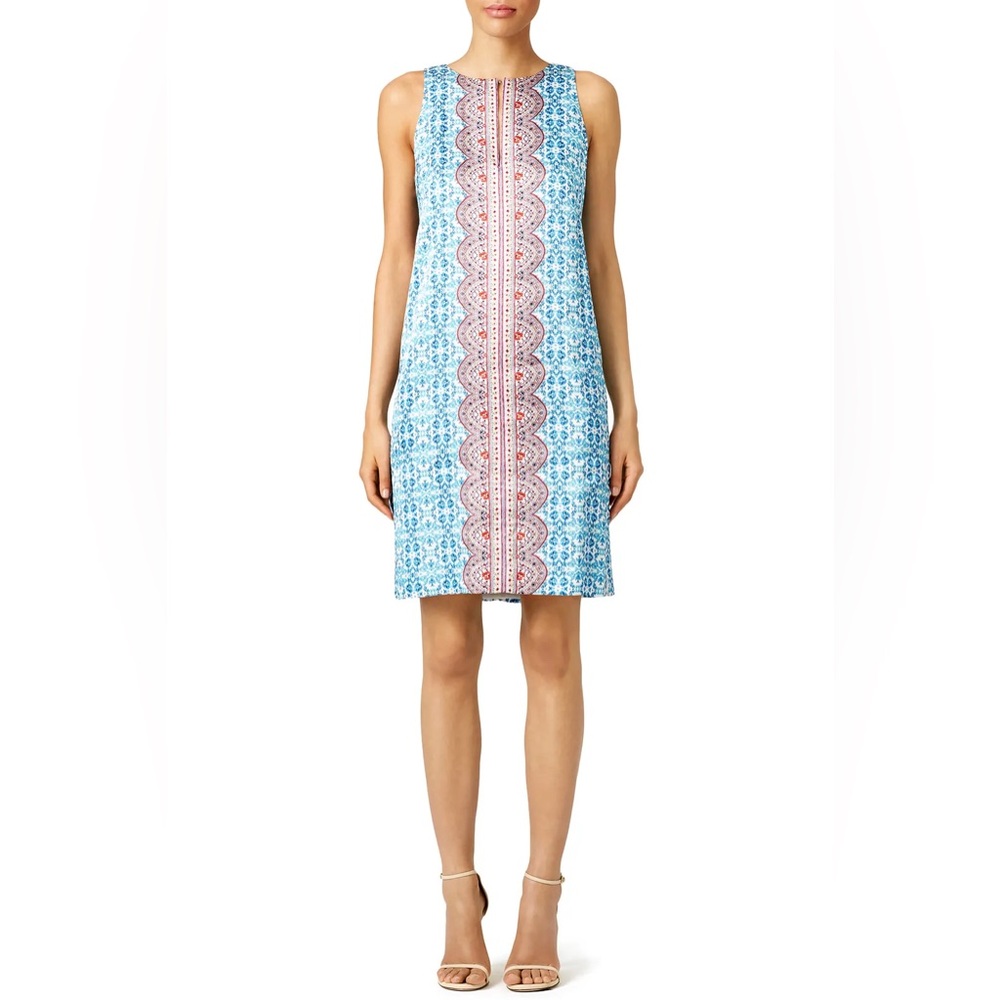 Nanette Lepore Blue Porcelain Shift Dress